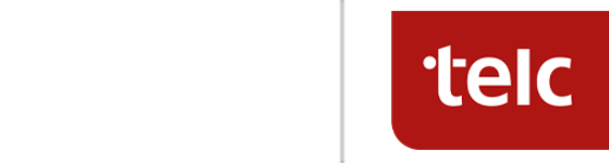 aczepta Akademie telc Logo white and red